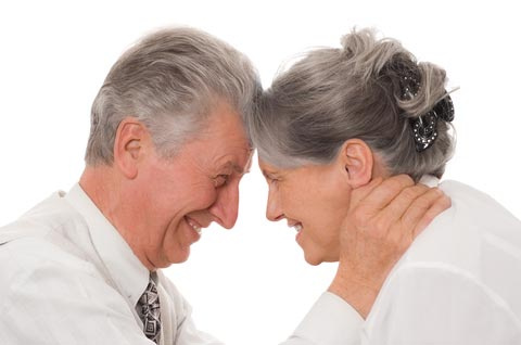 Happy Elderly Married Couple